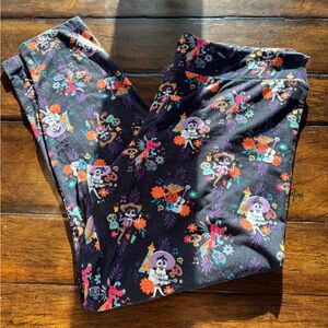 Women’s Walt Disney Coco Themed Leggings- Size XL